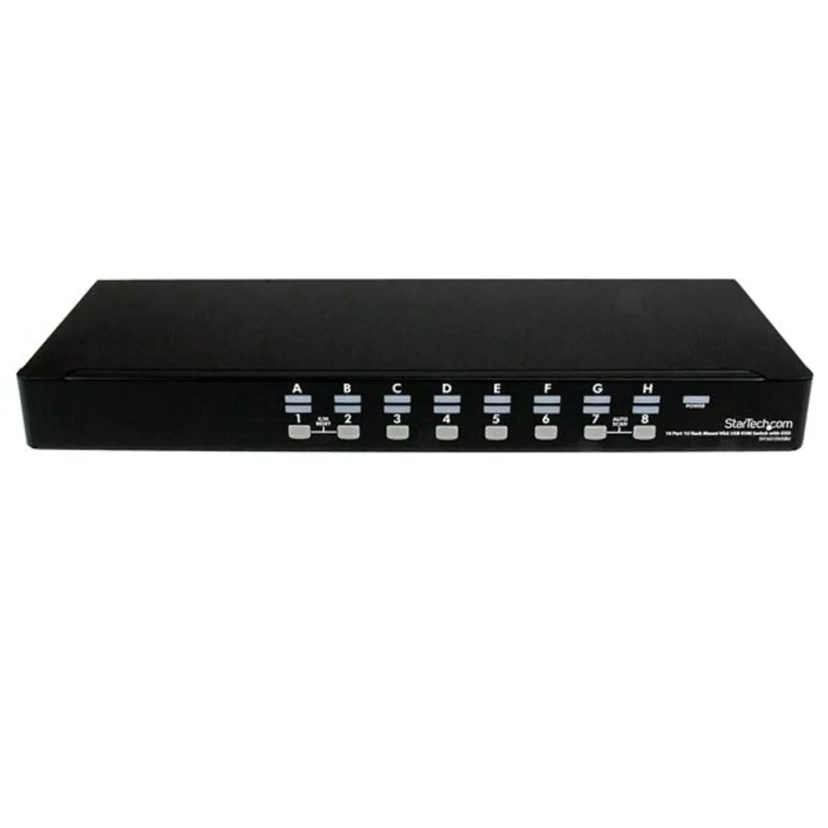 16 Port 1HE USB VGA KVM Switch mit OSD zur Rack-Montage