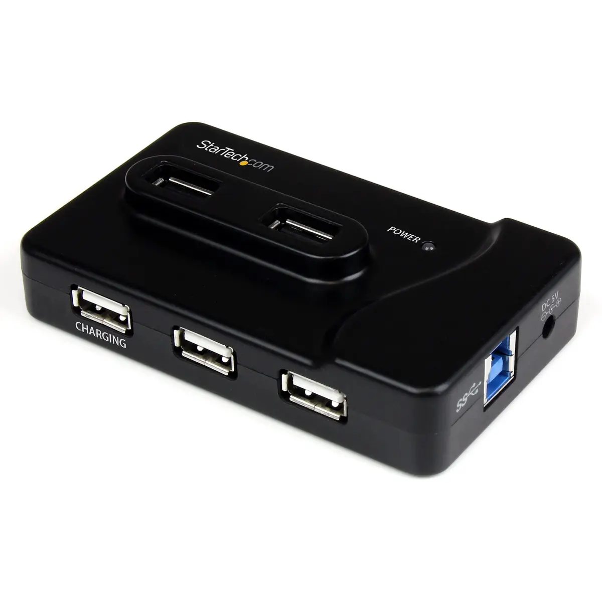 StarTech 6-Port USB Hub 2x USB3.0/2xUSB 3.0 black