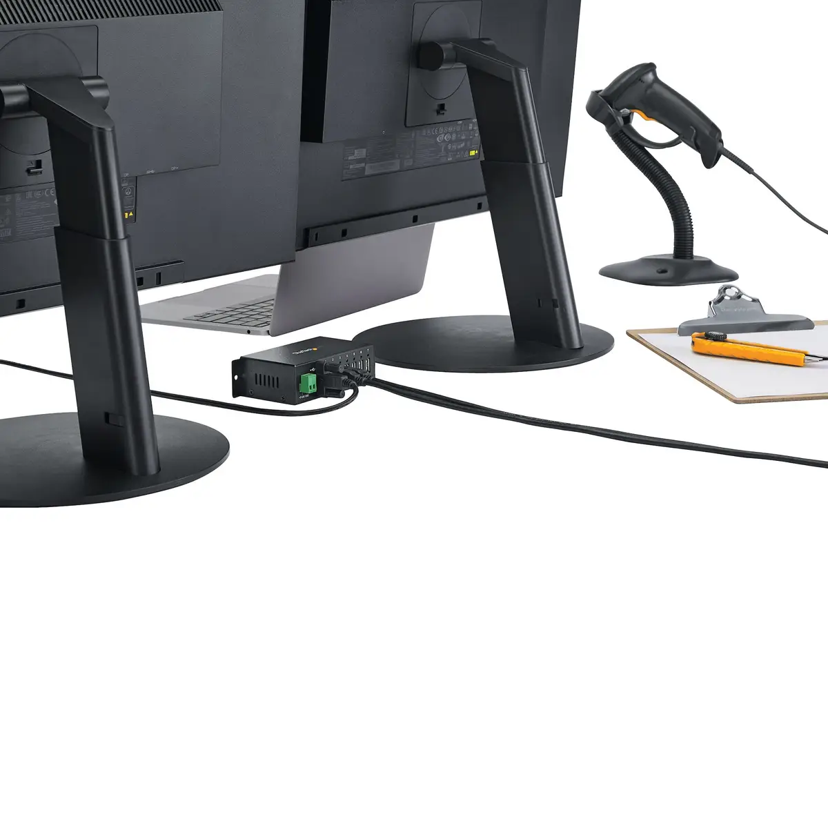 StarTech Industrieller USB 2.0 Hub 7 Port black
