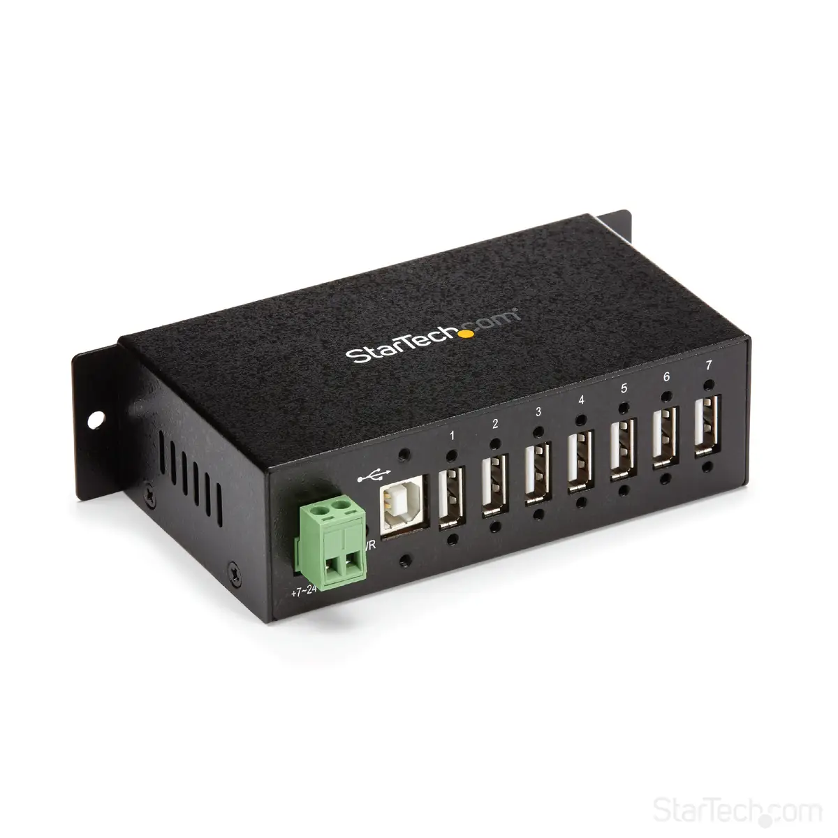 StarTech Industrieller USB 2.0 Hub 7 Port black