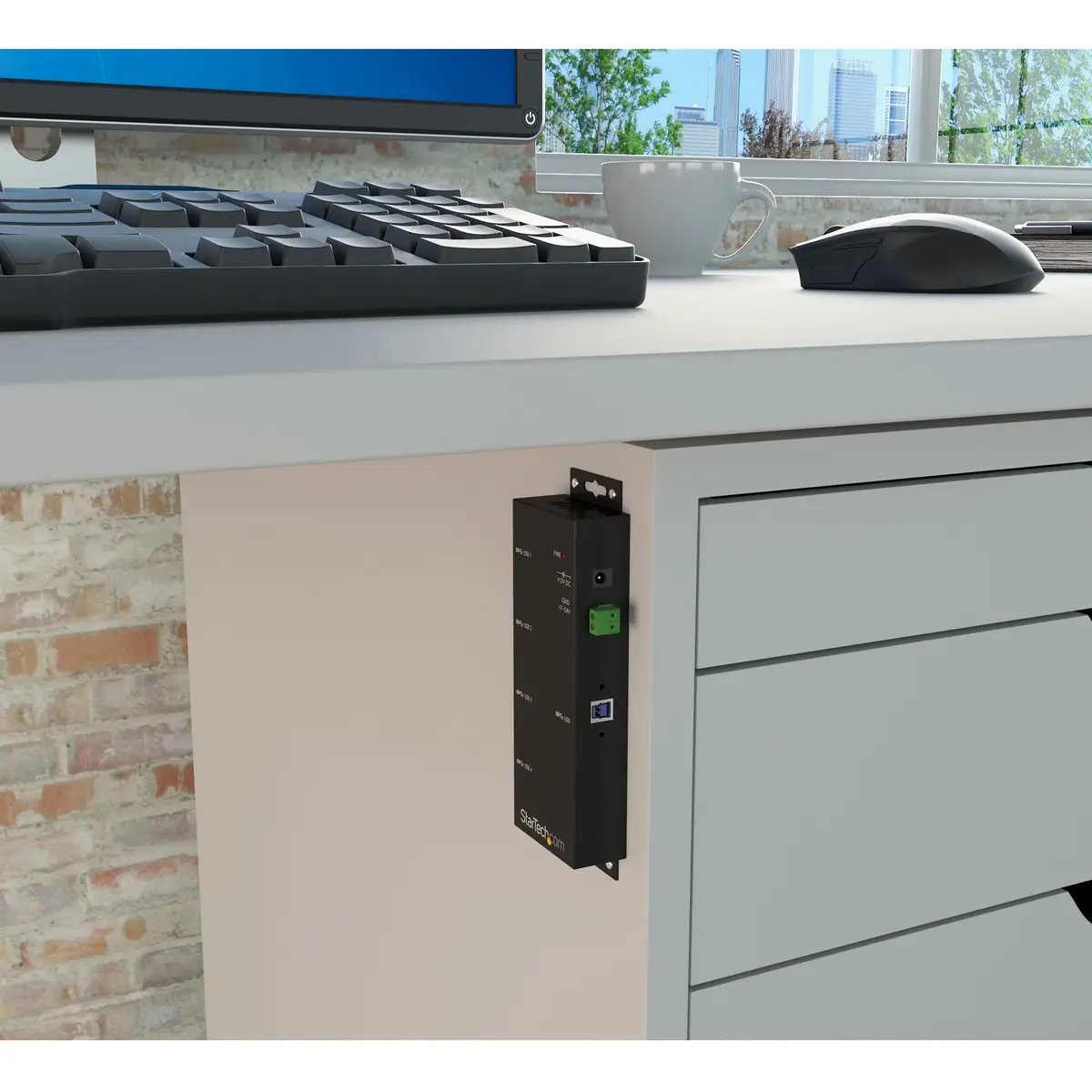 StarTech 4 Port Industrieller USB 3.0 Hub