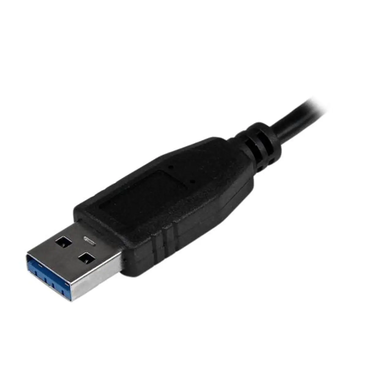 StarTech SuperSpeed Mini USB 3.0 Hub 4 Port black