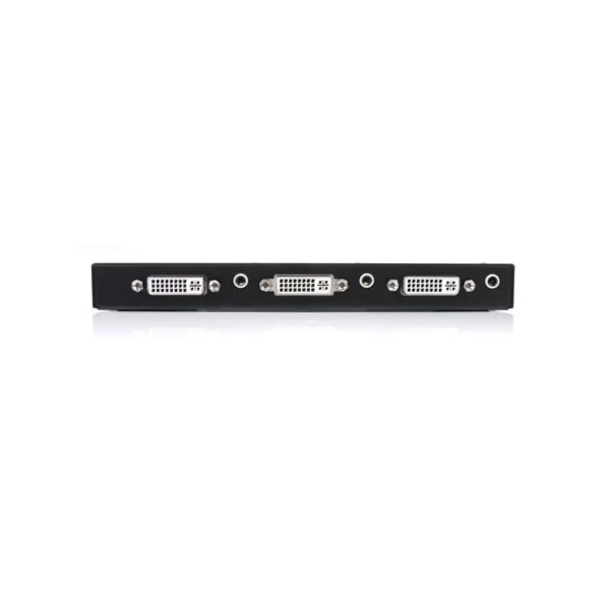 2 Port DVI Video Splitter mit Audio