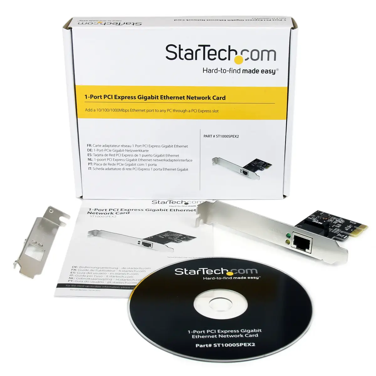 StarTech PCI-Express Network Card Gigabit Network Adapter 1 Port