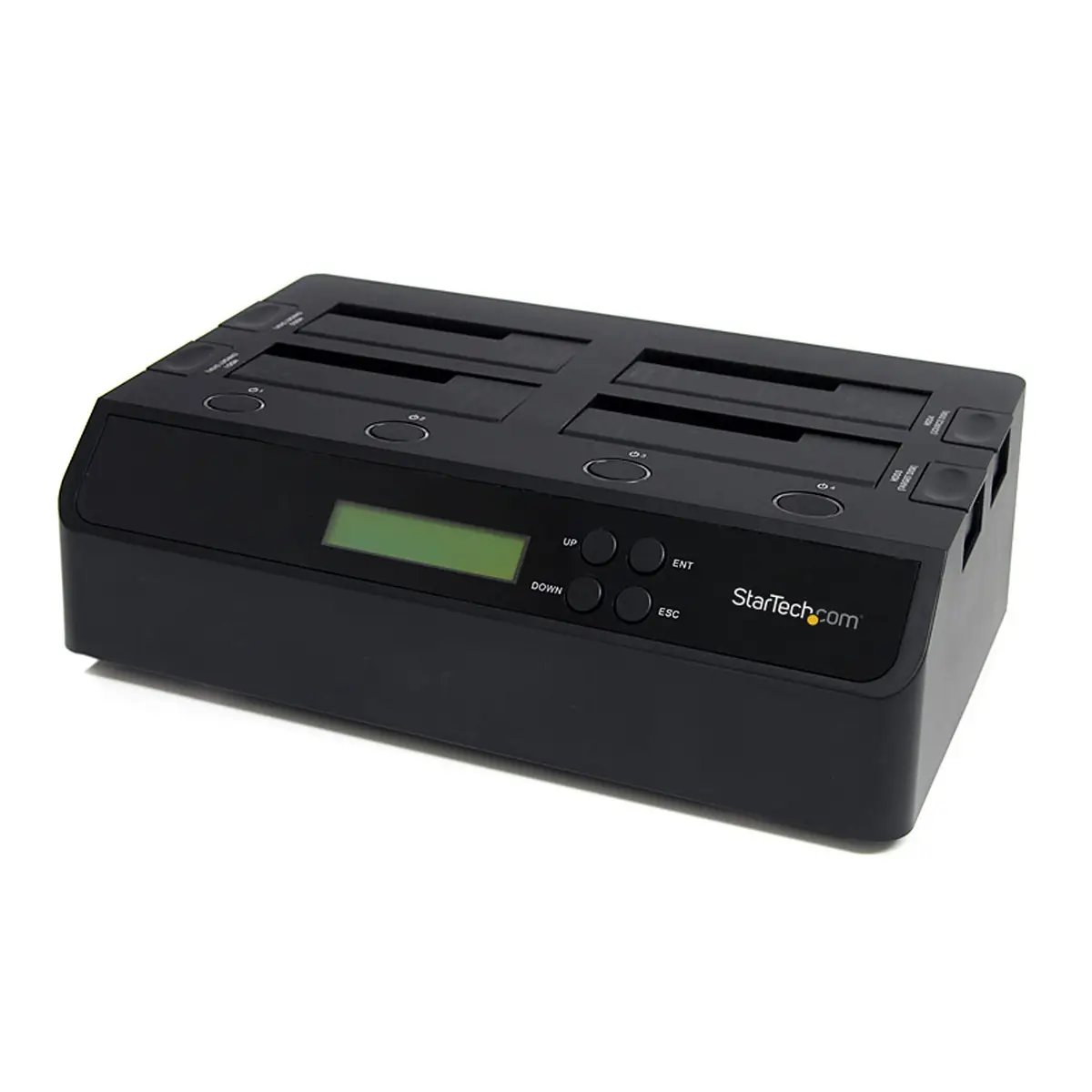StarTech 1:3 Drive Copy Station SATA to USB 3.0/eSATA Black 4 Bay