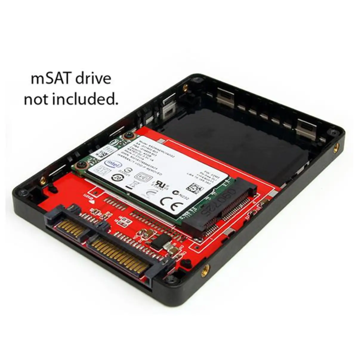 Adapter mSATA zu SATA 6,4 cm (2,5") Gehäuse