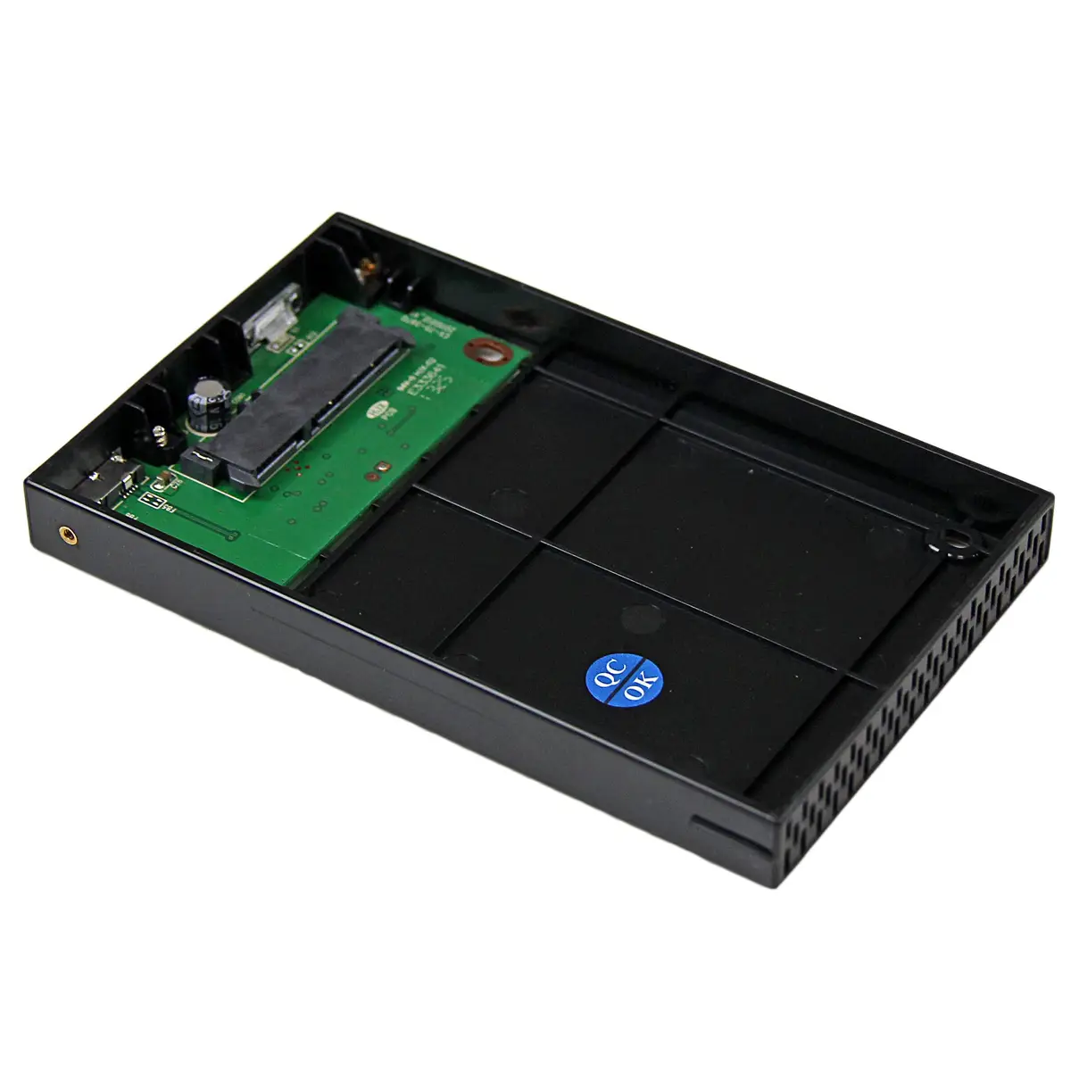SSD/HDD Festplattengehäuse SATA III USB-C 6,4cm (2,5")