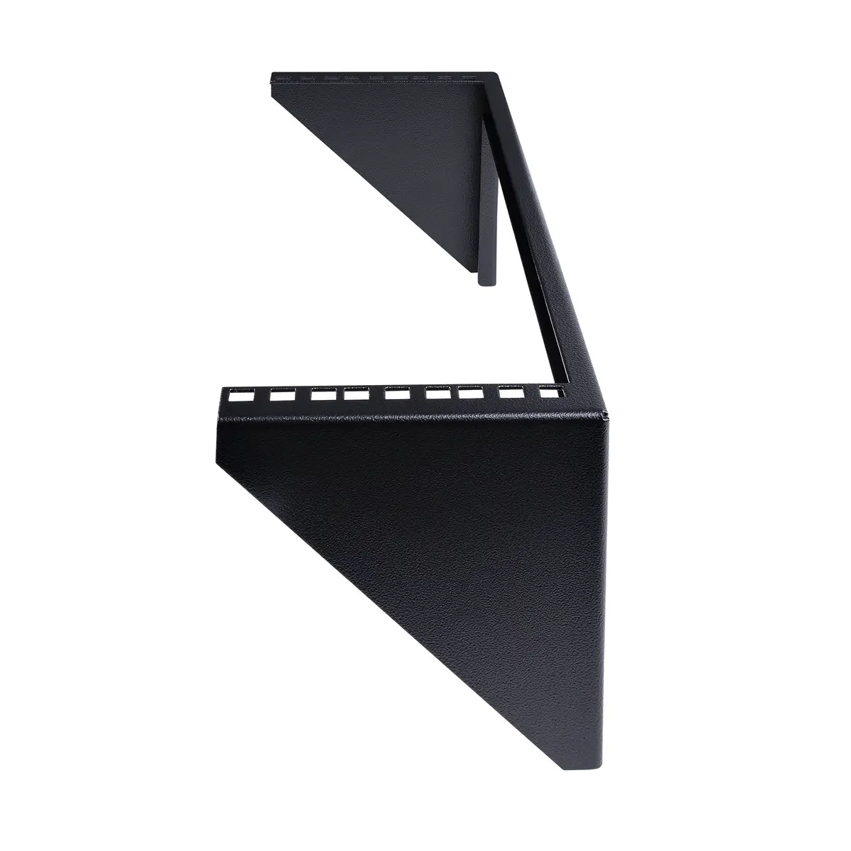 Server Rack 3HE 19" Wandmontage vertikal schwarz