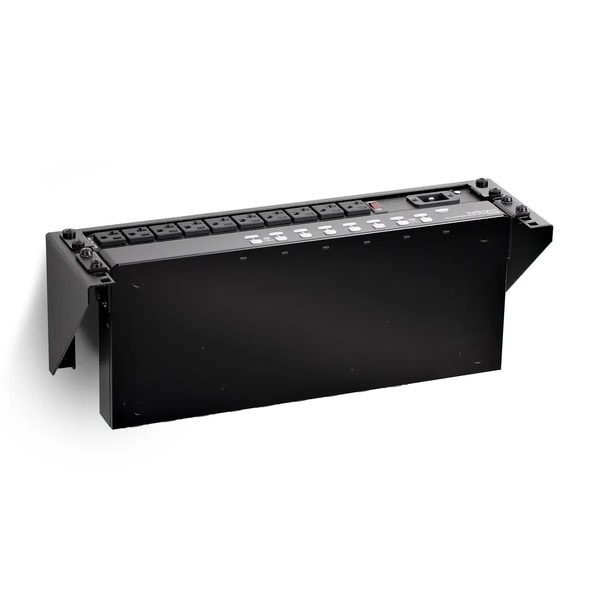 Server Rack 3HE 19" Wandmontage vertikal schwarz