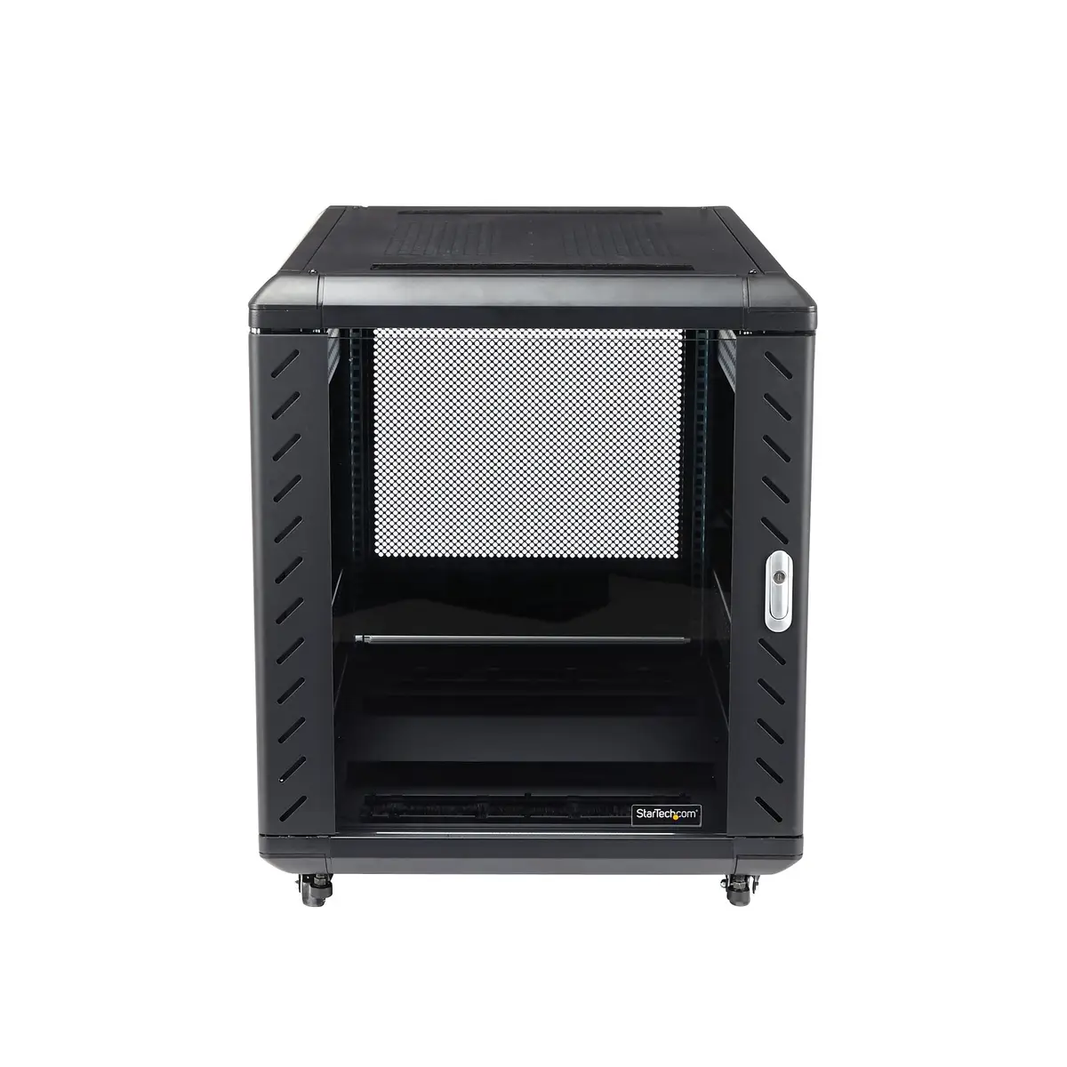 Office Serverschrank Schwarz 12HE bis max. 800kg