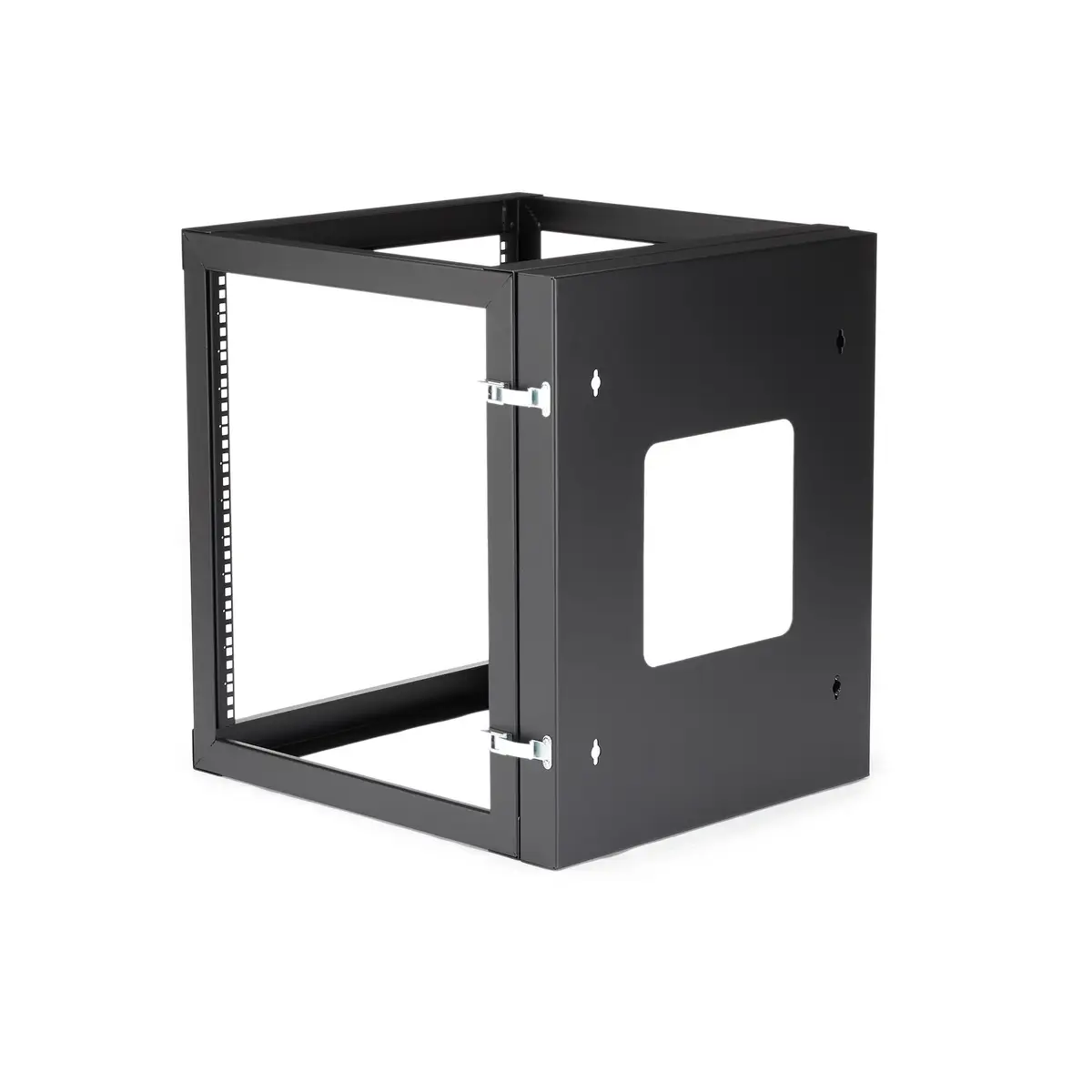12U Hinged Open Frame Wall Mount Server Rack