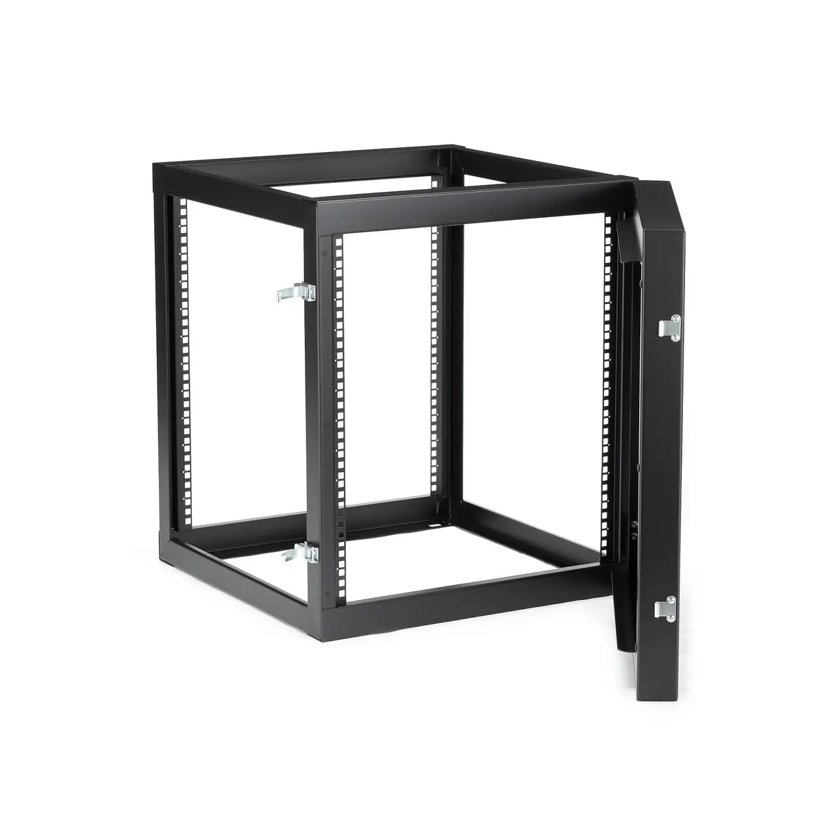 12U Hinged Open Frame Wall Mount Server Rack