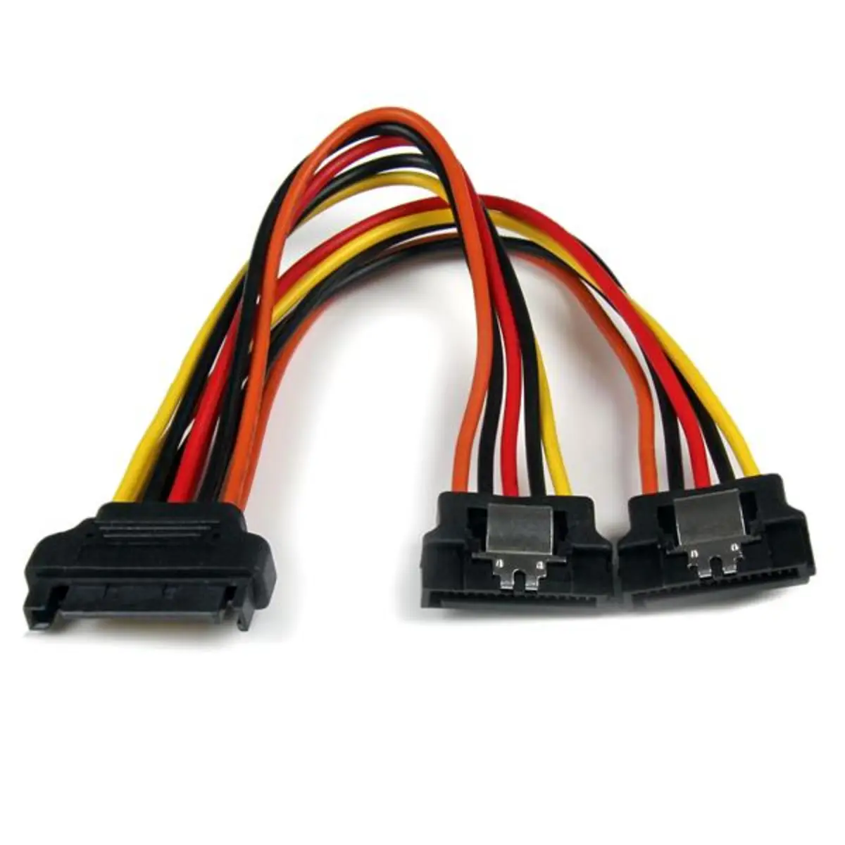 SATA Power Y-Splitter Kabeladapter Stecker/Buchse 15cm