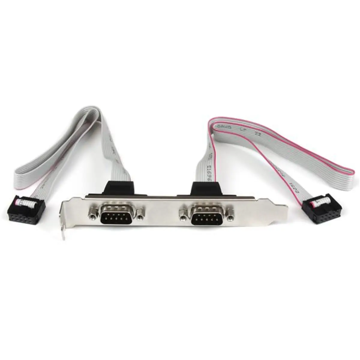 2 Port Seriell DB9 Slotblech mit 10 Pin Pinheader Kabel
