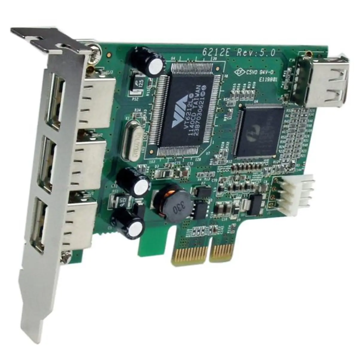 StarTech PCI-Express Card USB 2.0 4 Port