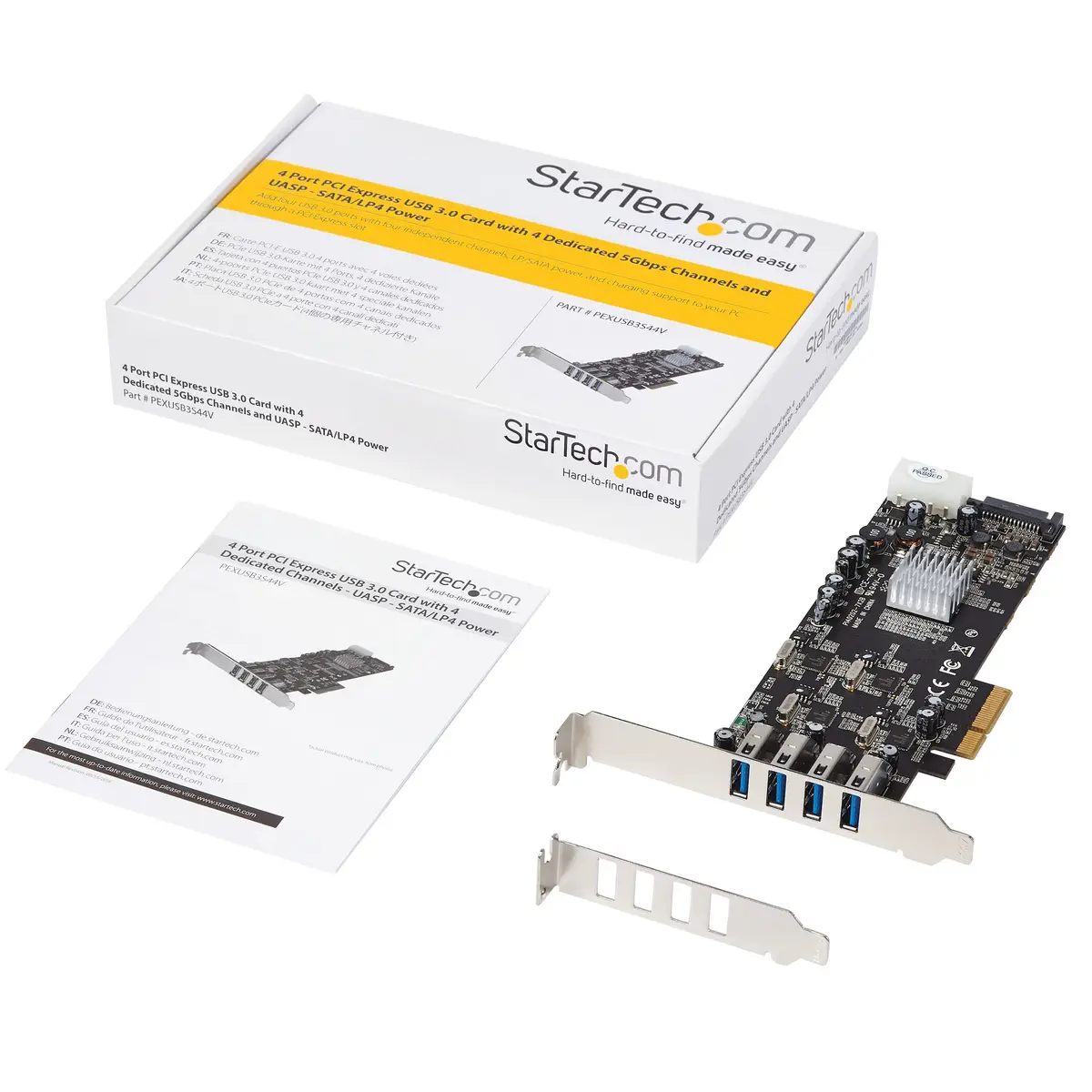 PCI-Express Schnittstellenkarte USB 3.0 4 Port