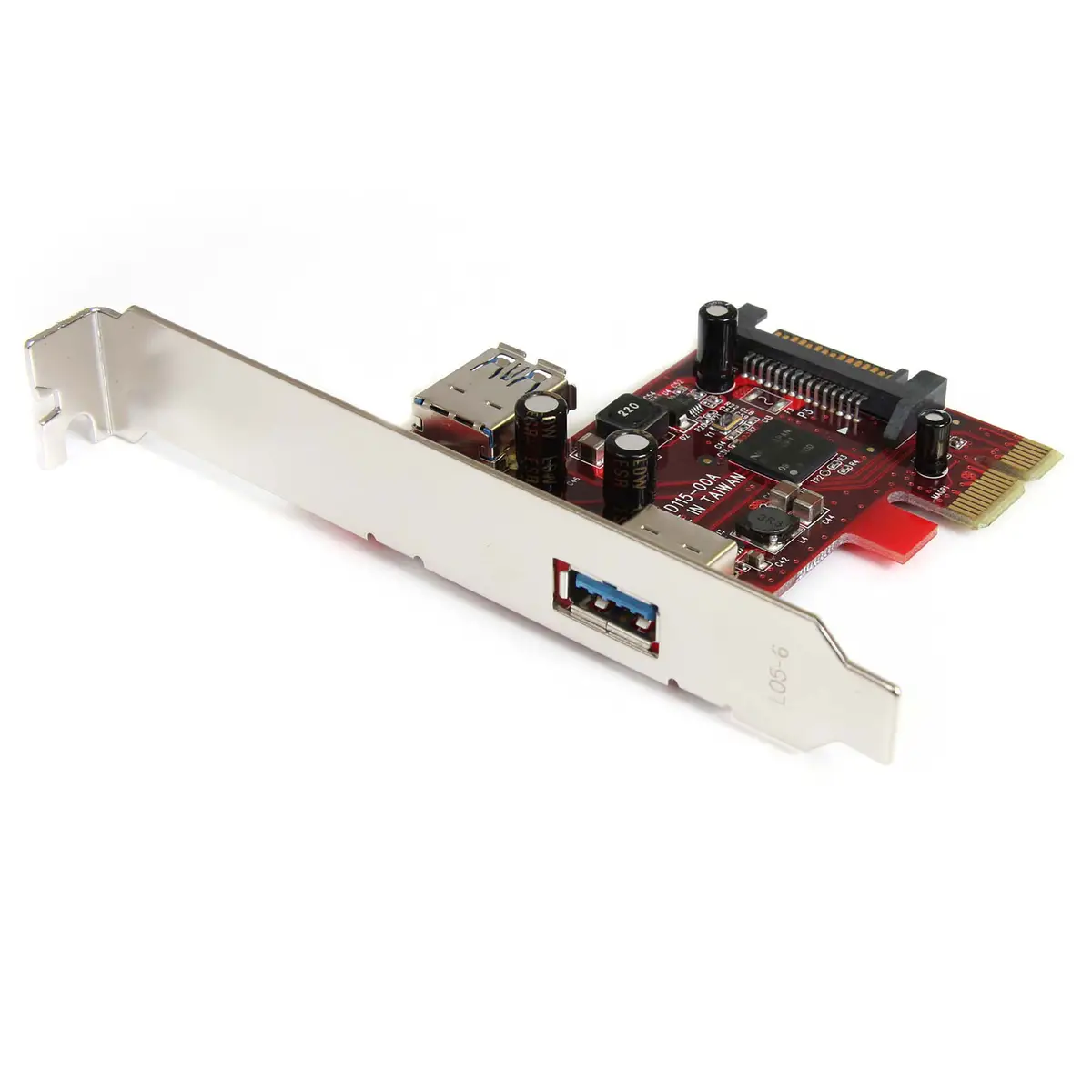USB 3.0 SuperSpeed PCI Express Schnittstellenkarte 2 Port mit UASP Unterstützung