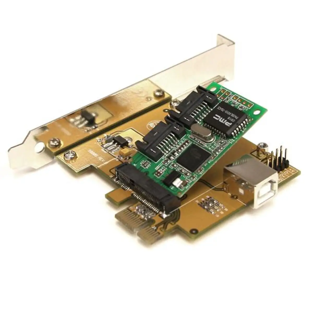 PCI Express auf Mini PCI Express Adapter Karte