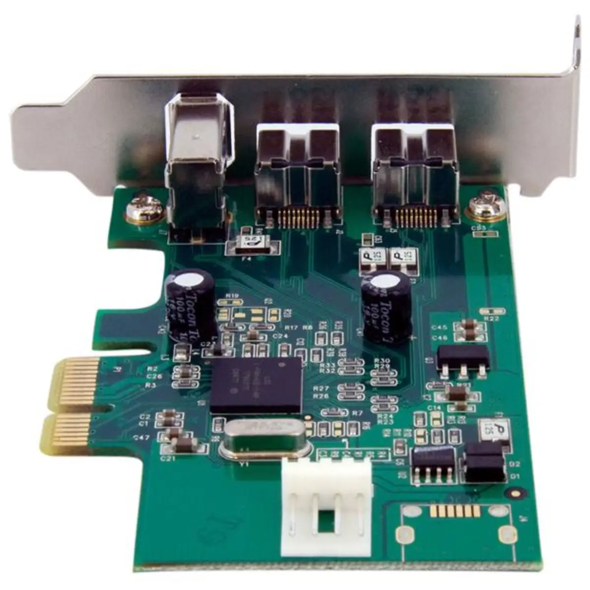 3-Port 800+400 FireWire PCIe Schnittstellen Karte