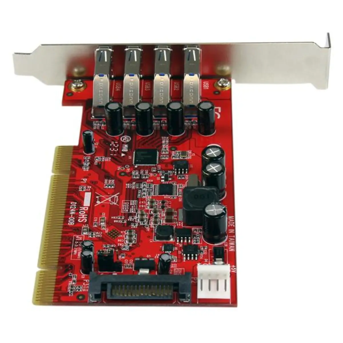 USB 3.0 PCI Schnittstellenkarte 4 Port Low Profile