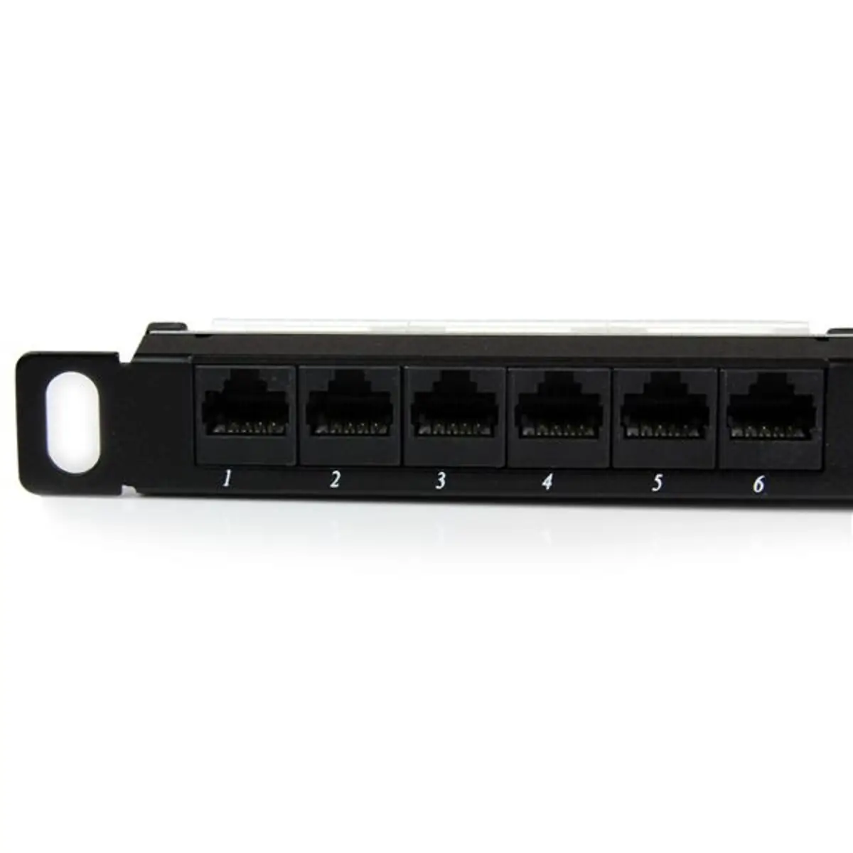 24 Port 0,5 HE Cat5e Patch Panel RJ45 Ethernet Rackmount Cat 5e 110 Patch Panel