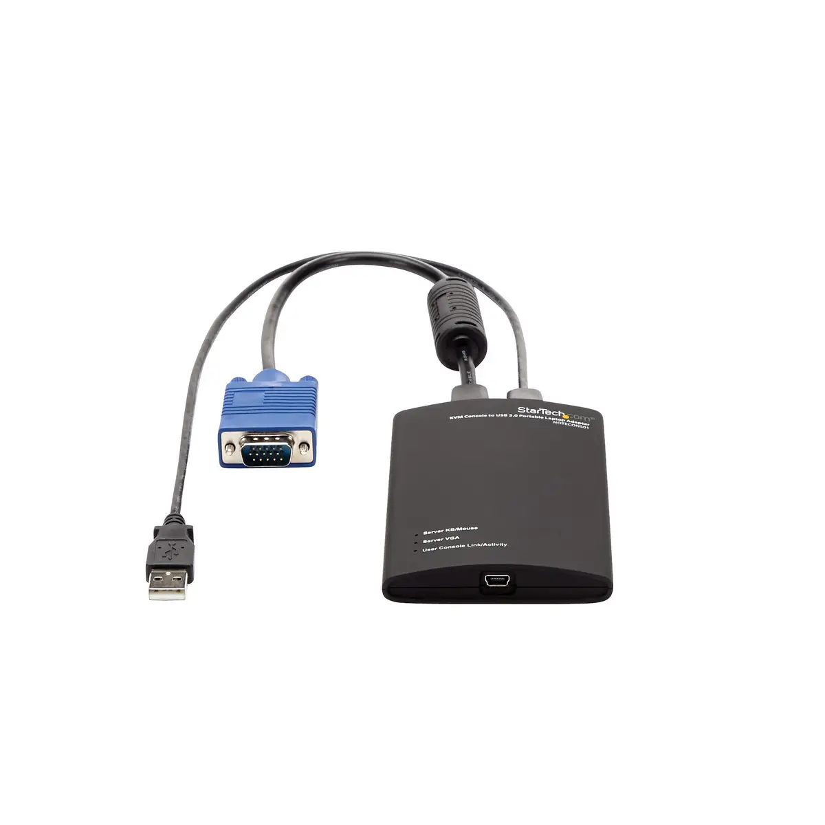 KVM-Konsole/Laptop USB 2.0 Laptop Crash Cart