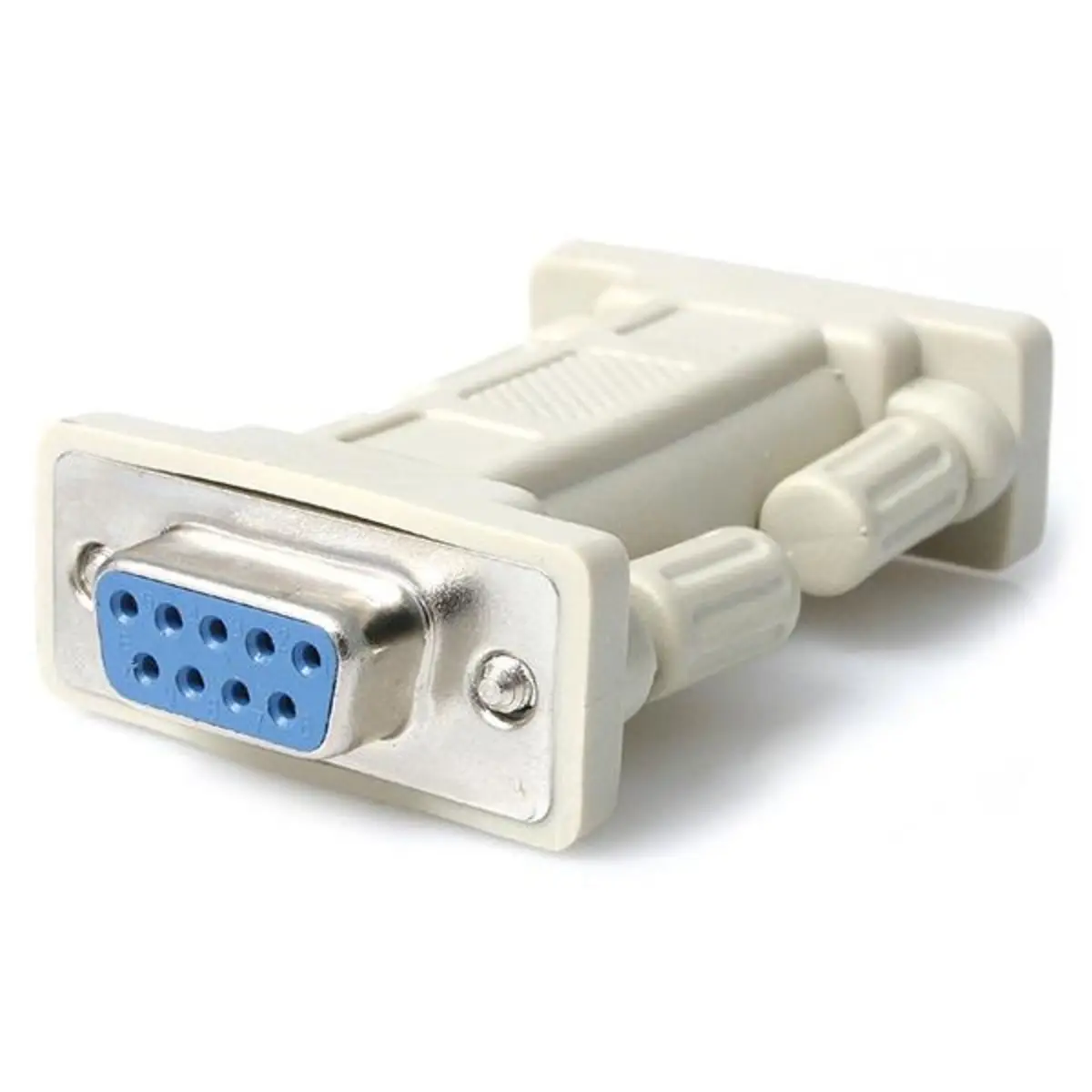 StarTech DB9 RS232 Serial Null Modem adaptor socket/socket white