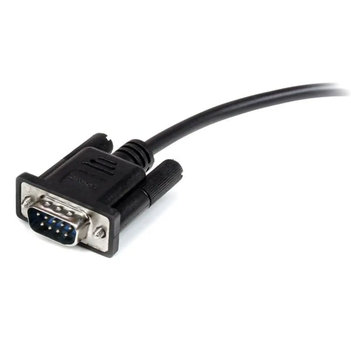 StarTech seriales DB9 RS232 extensionscable plug/socket black 3 m