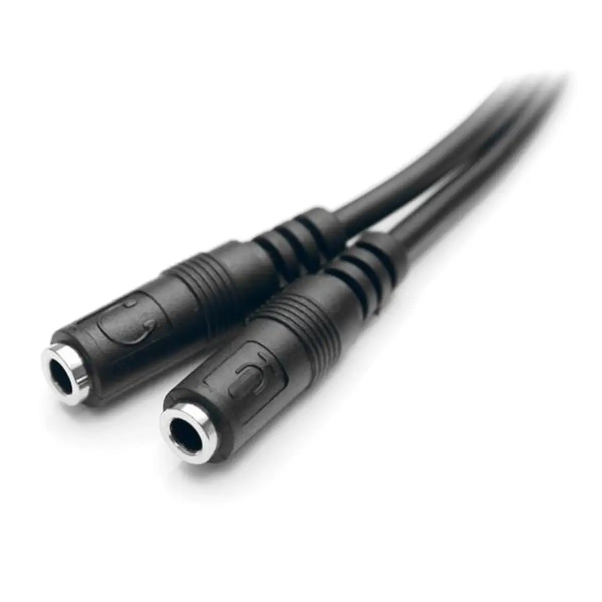 StarTech 3,5 mm cinch Audio Y-cable plug/socket black