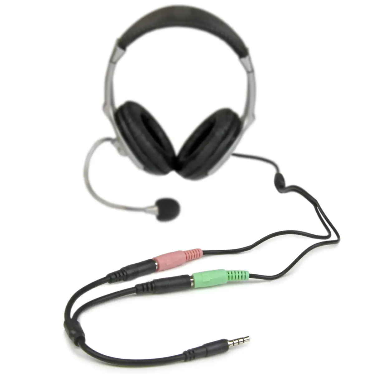 StarTech 3,5 mm cinch Audio Y-cable plug/socket black