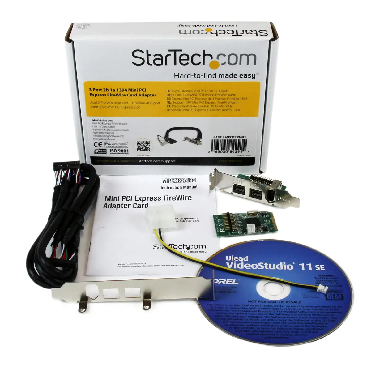 3 Port PCIe FireWire-Kartenadapter