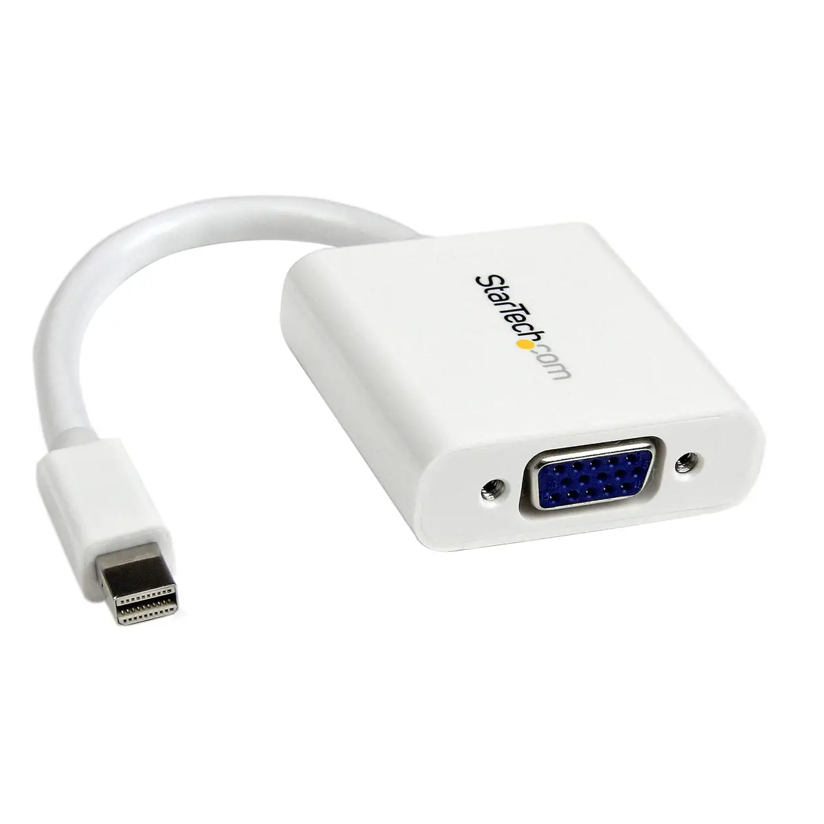 Mini-DisplayPort/VGA Adapter Stecker/Buchse Weiß