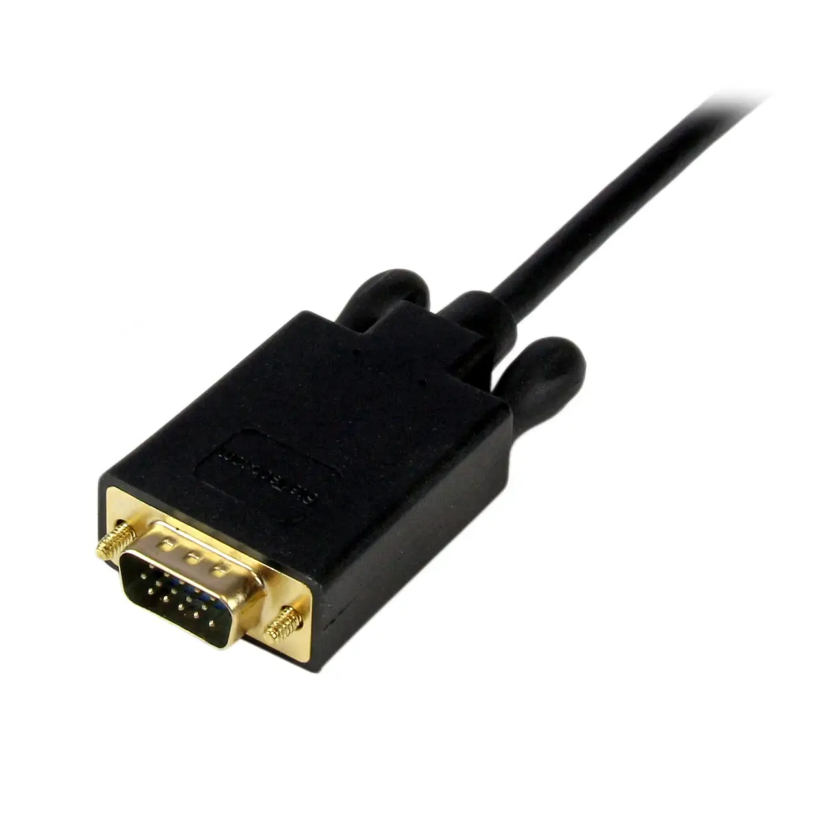Mini DisplayPort/VGA Anschlusskabel Stecker/Stecker Schwarz 1,8 m