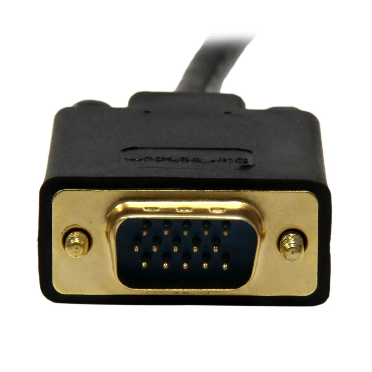 Mini DisplayPort/VGA Anschlusskabel Stecker/Stecker Schwarz 1,8 m