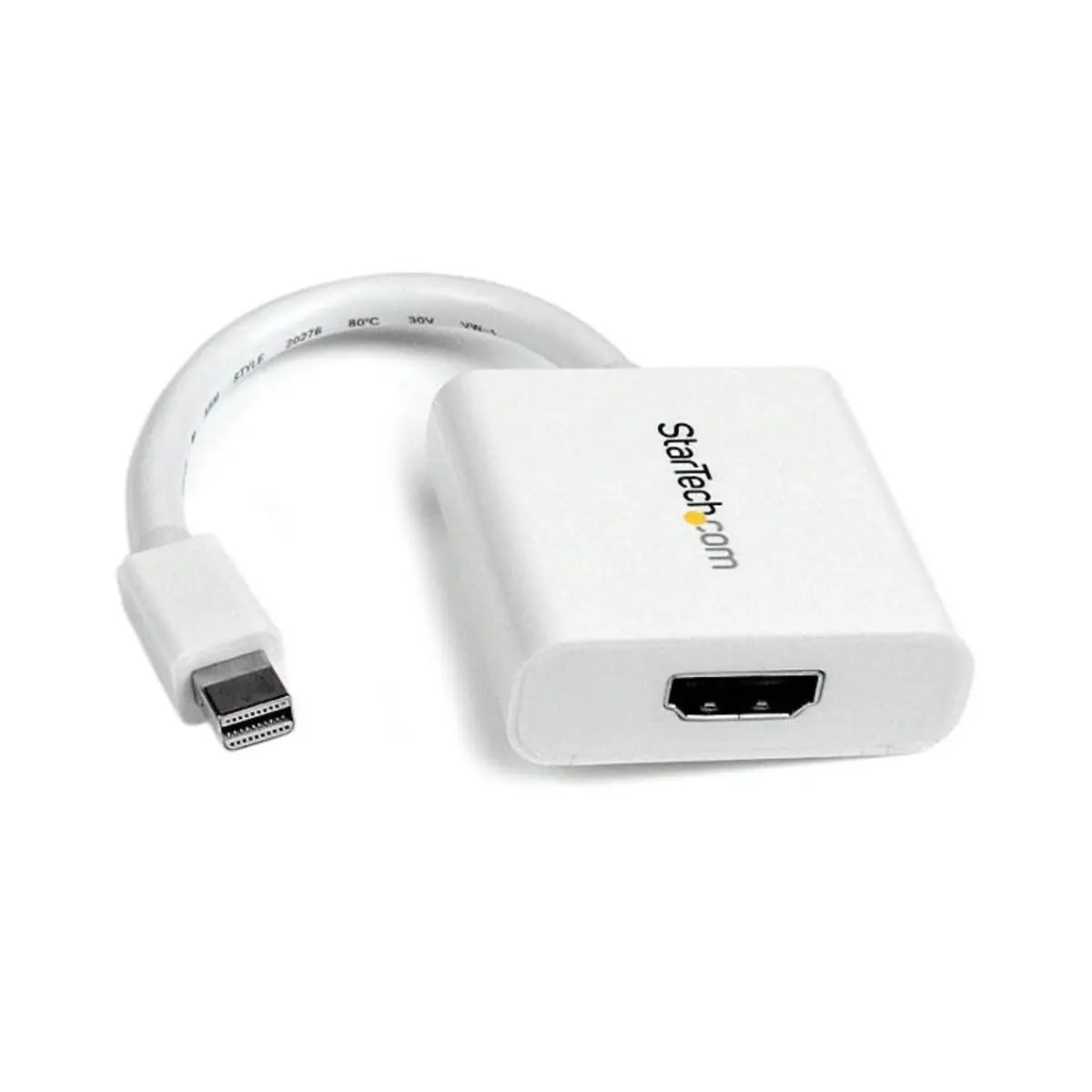 StarTech Mini DP to HDMI adaptor plug/socket 1920 x 1200 Pixel white