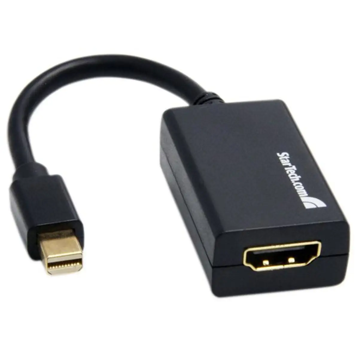 Mini-DisplayPort/HDMI Stecker/Buchse Schwarz
