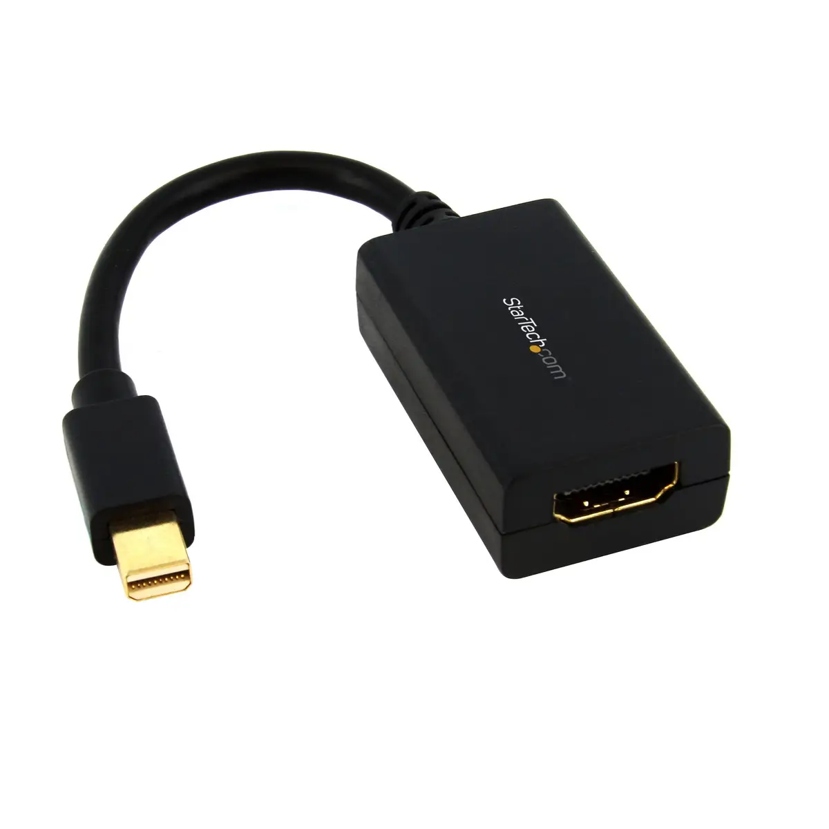 Mini-DisplayPort/HDMI Stecker/Buchse Schwarz