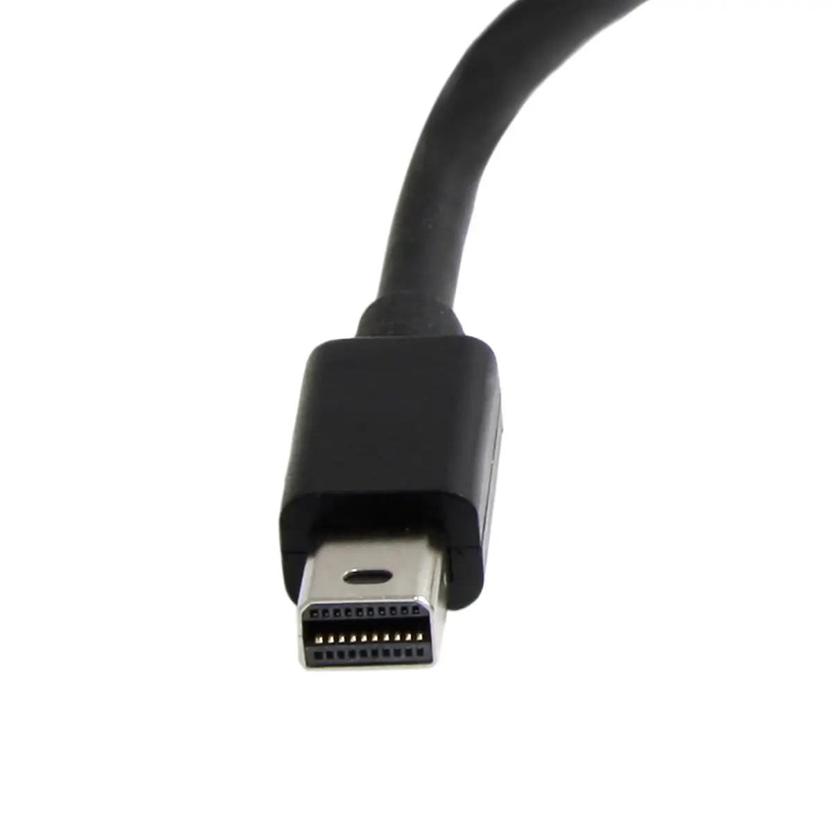 Mini-DisplayPort/DVI Adapter Stecker/Buchse Schwarz