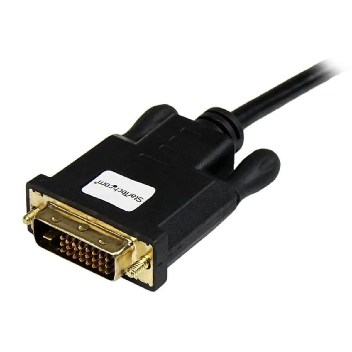 Mini-DisplayPort/DVI Anschlusskabel Stecker/Stecker Schwarz 0,9 m