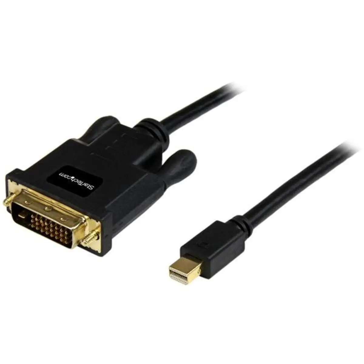 Mini-DisplayPort/DVI Anschlusskabel Stecker/Stecker Schwarz 0,9 m