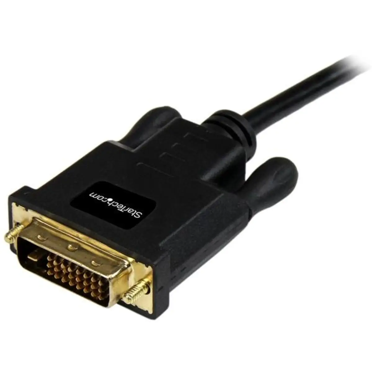 Mini-DisplayPort/DVI Anschlusskabel Stecker/Stecker Schwarz 0,9 m
