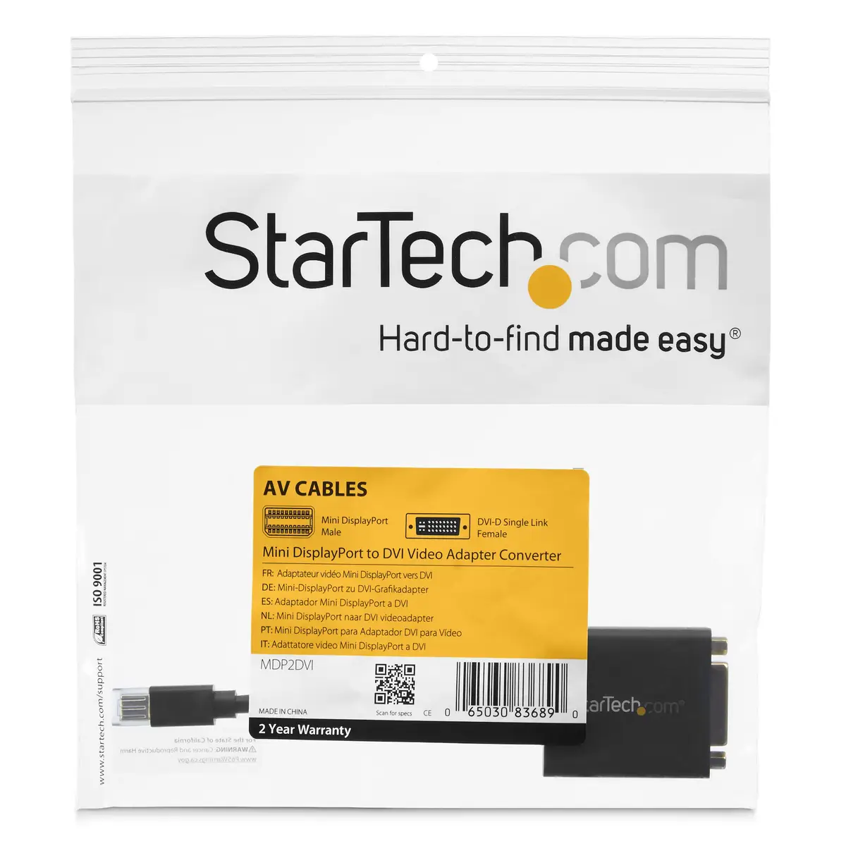 Mini DisplayPort auf DVI Adapter