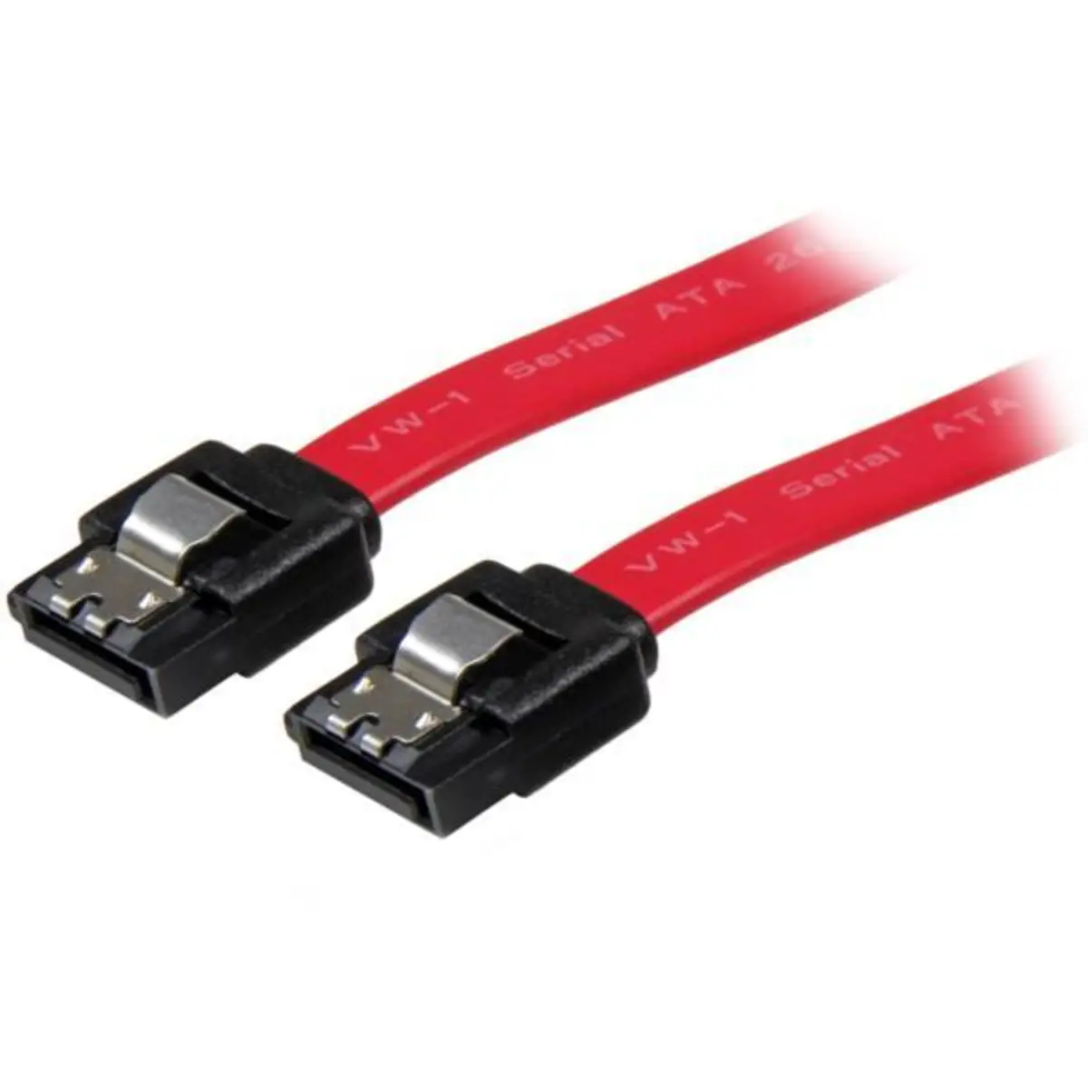 Einrastendes SATA-Kabel SATA/SATA Buchse/Buchse Schwarz 0,15m