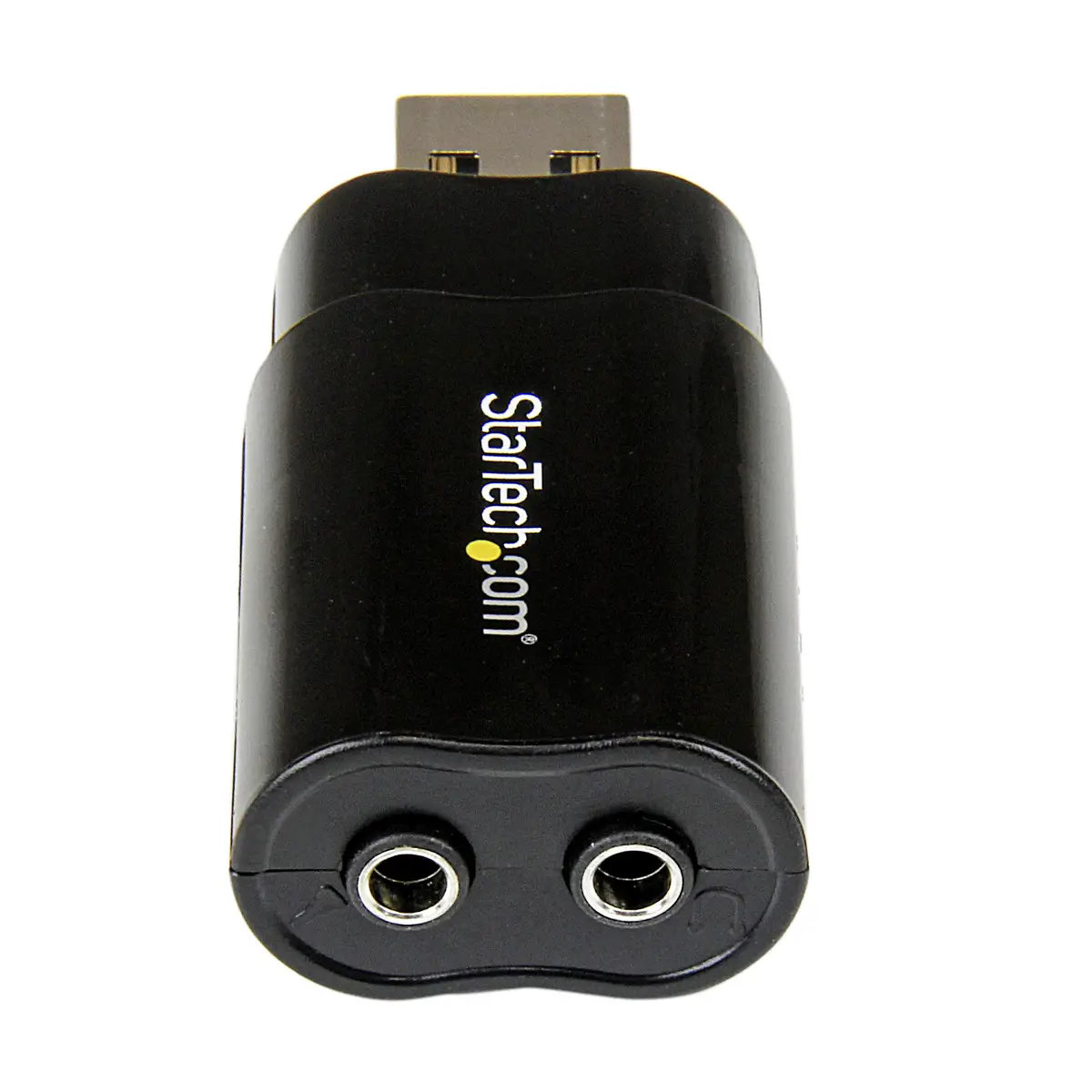 USB Audio Adapter Externe USB Soundkarte Schwarz