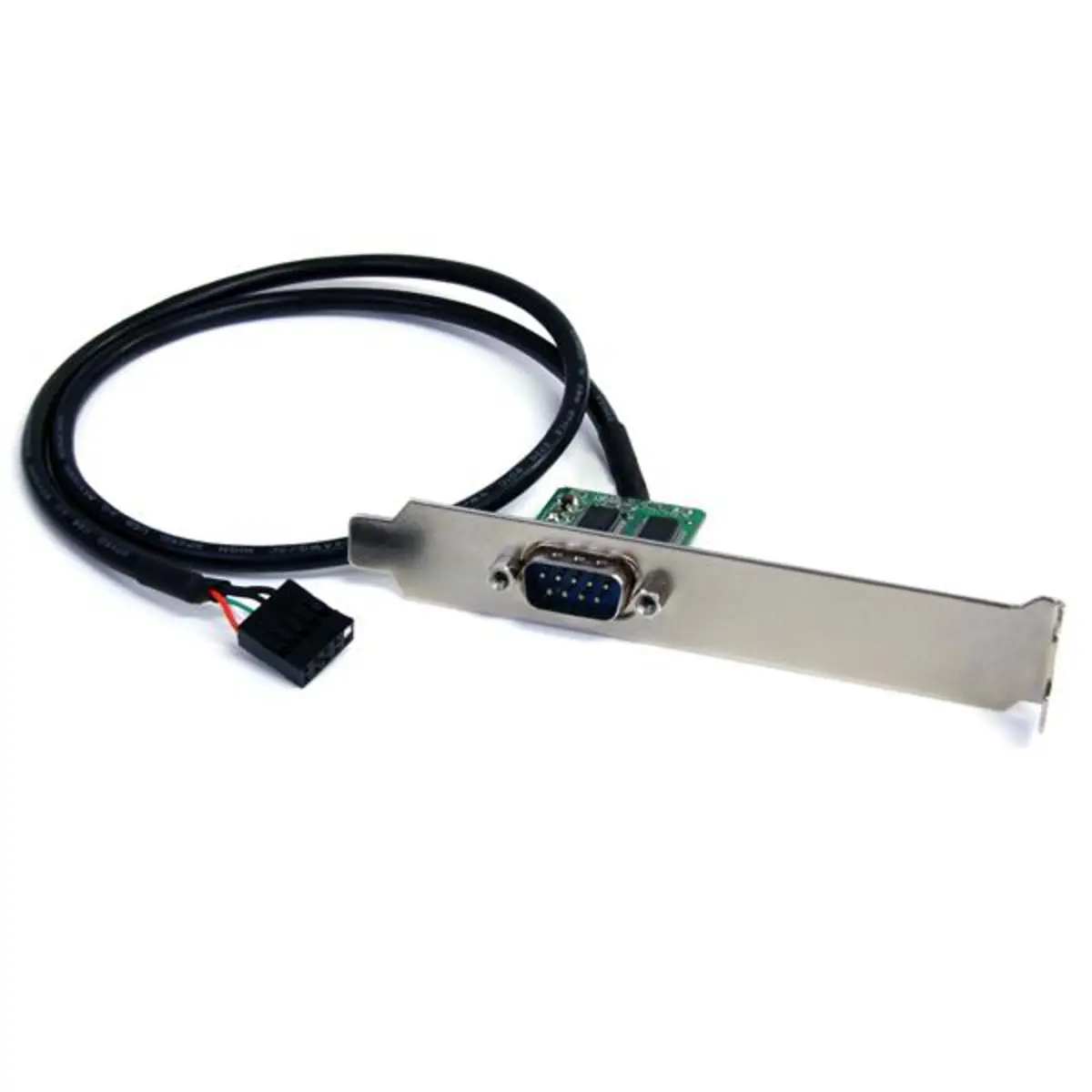 USB 10 Pin Header zu Serial Slotblech 0,6 m