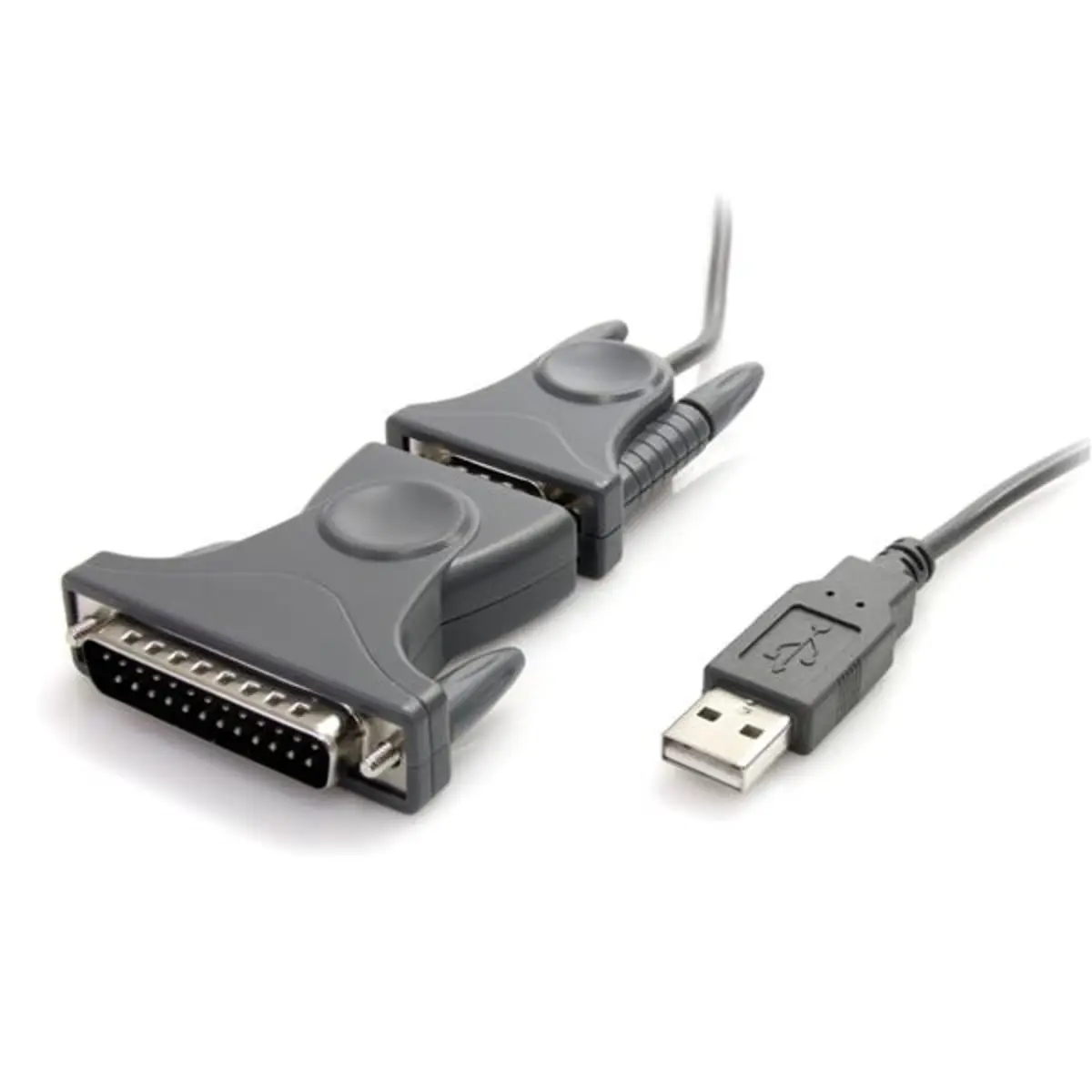 StarTech USB 2.0 to Serial adaptorcable grey 0,9 m