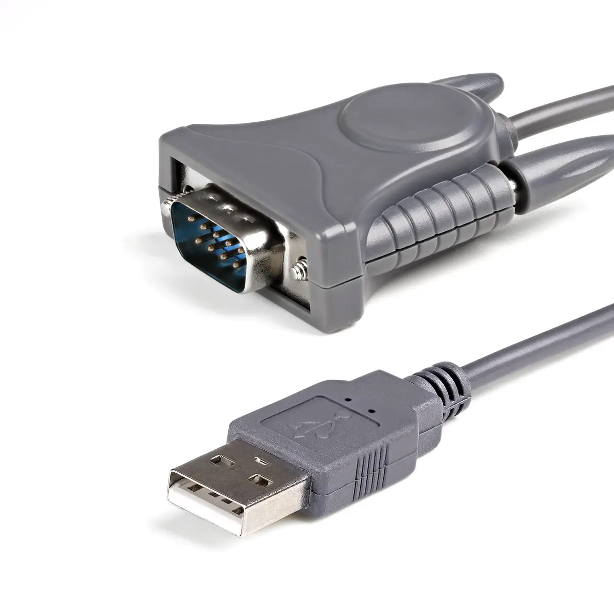 StarTech USB 2.0 to Serial adaptorcable grey 0,9 m