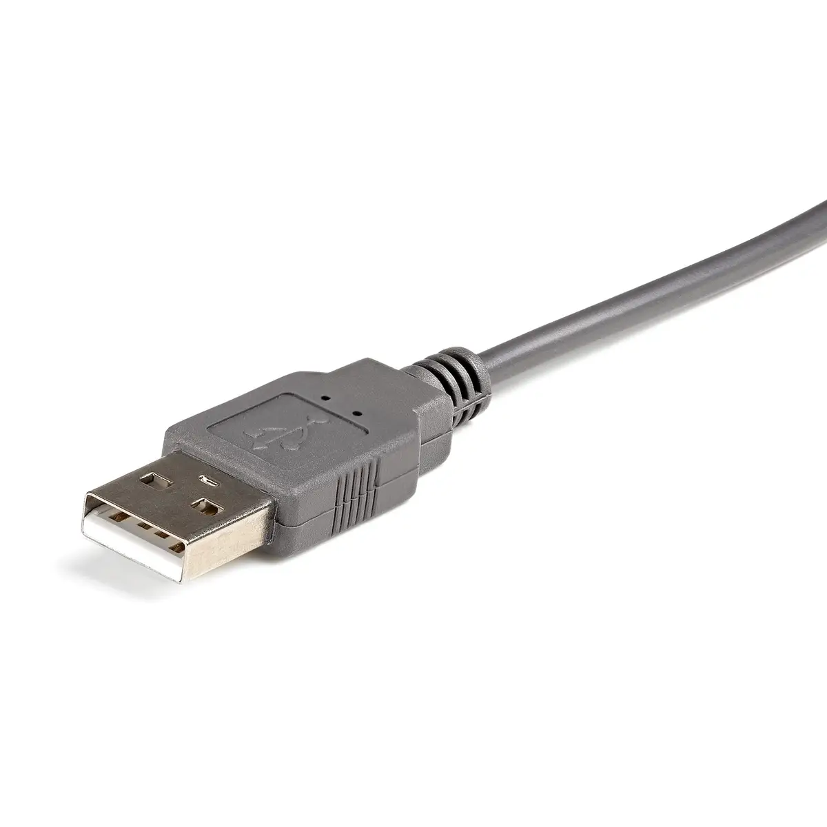 StarTech USB 2.0 to Serial adaptorcable grey 0,9 m