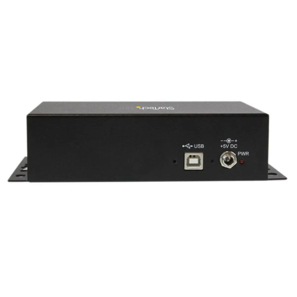 8 Port USB auf Seriell Adapter Hub DIN-Schienen/Wandmontagefähig USB/8xDB-9 Schwarz