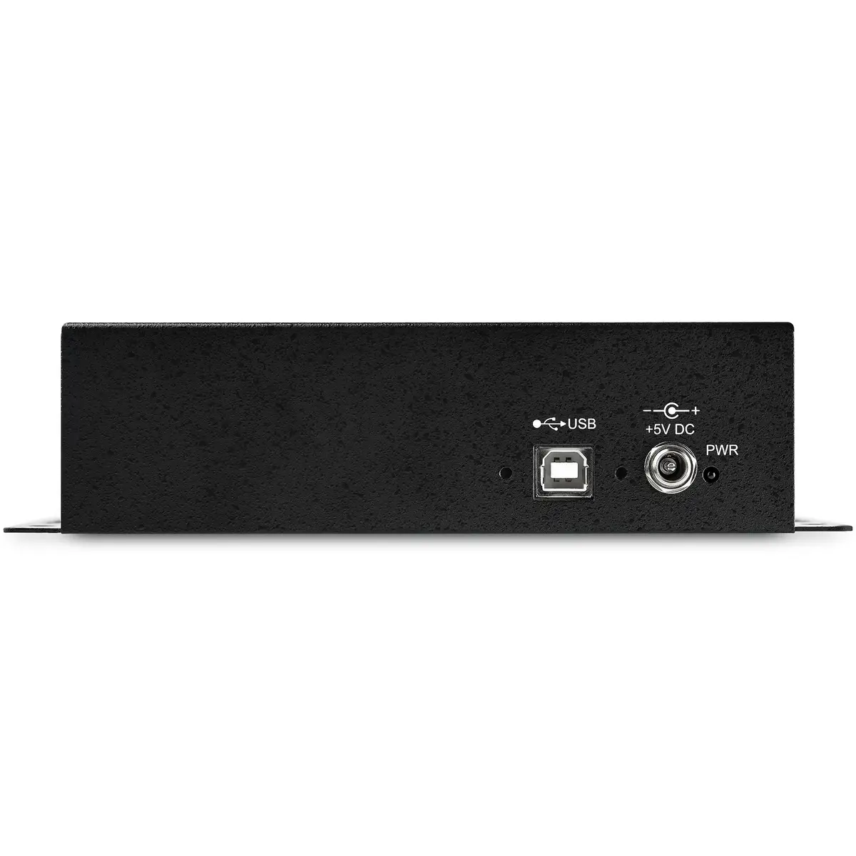 8 Port USB auf Seriell Adapter Hub DIN-Schienen/Wandmontagefähig USB/8xDB-9 Schwarz